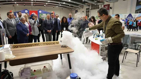 Elazığ'da TÜBİTAK Bilim Şenliği