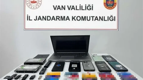 Van'da 92 milyon TL'lik dolandırıcılıkla bağlantılı 9 kişi yakalandı