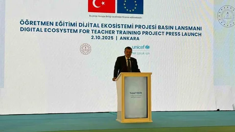 ANKARA'da Bakan Tekin, insan hakları ihlallerine dikkat çekti.