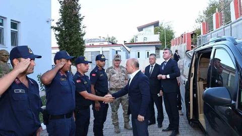 Adıyaman'da Jandarma Karakolu'na ziyaret