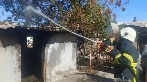 Adıyaman'da yangına tanker müdahale etti