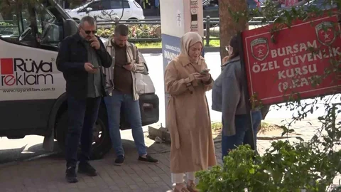 Bursa'da deprem paniği yaşandı