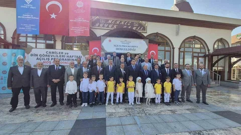 Camiler ve Din Görevlileri Haftası Düzce'de başladı