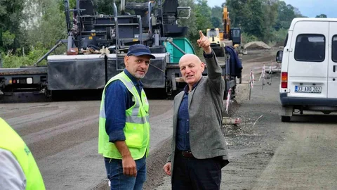 Samsun'da yeni bulvar yolu