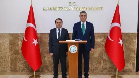 Valin Toros, Anamur Kaymakamlığını Ziyaret Etti