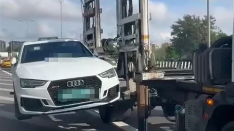 İstanbul'da sahte plakalı araç ceza aldı