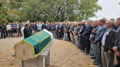 Edirne'de Av Tüfeğiyle Öldürülen Necati Sunar Defnedildi