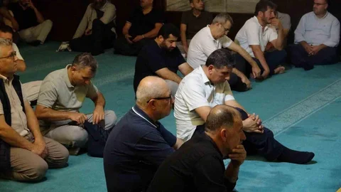 Antalya'da Gazze için dualar yapıldı