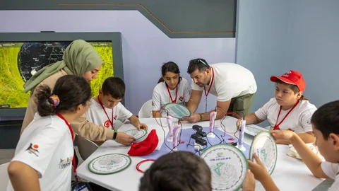 Mercan 100. Yıl İklim ve Çevre Bilim Merkezi’nde Özel Öğrenciler İçin Bilim Yolculuğu