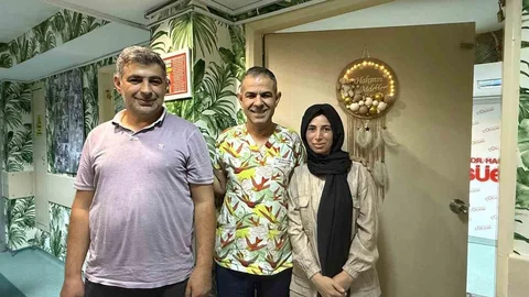 Diyarbakır'da 20 yıllık evli çift, aldıkları tedavilerle gebelik haberi aldı.