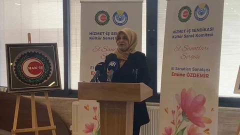 Ankara'da el emeği ürünlerden elde edilen gelirlerin bir kısmı Filistin'e bağışlanacak.