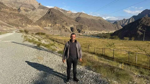 Nahçıvan'da Zengezur Koridoru'nda inceleme