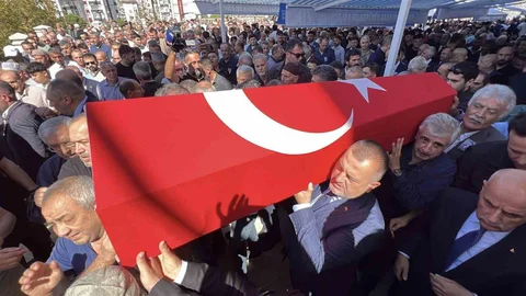 Kahramanmaraş'ta Ökkeş Şendiller'e veda