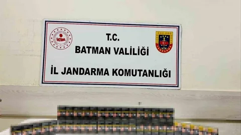Batman'da Kaçakçılık Operasyonu