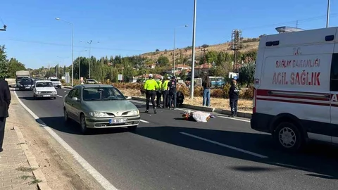 Kırşehir'de otomobil çarpması sonucu bir kadın yaşamını yitirdi