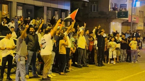 Şanlıurfa'da Sumud Filosu'na destek konvoyu