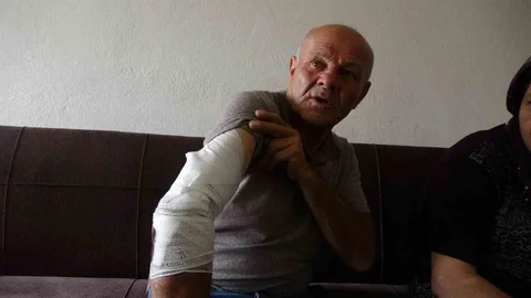 Burdur'da köpek saldırısına uğrayan bir kişi, koluna 10'dan fazla dikiş atıldı.