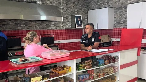 Keçiören'de okul kantinlerine denetim yapıldı