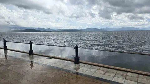 Muğla'da Köyceğiz Gölü'nde su seviyesi yağışlarla arttı