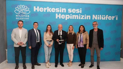 Bursa'da Altın Dokunuş Ödülü Nilüfer Belediyesi’nin