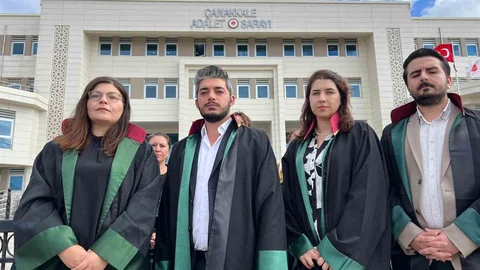 Çanakkale'de eşini öldüren zanlının yargılanmasına başlandı