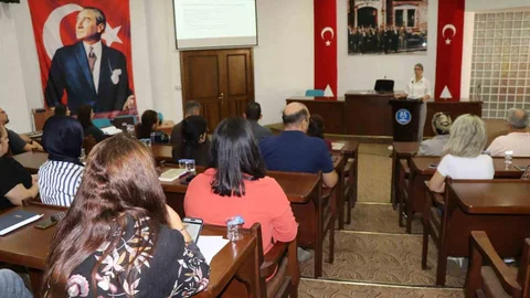 Nazilli'de Resmi Yazışmalar Eğitimi verildi