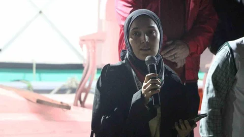 Rize'de Sumud Filosu'na destek eylemi düzenlendi