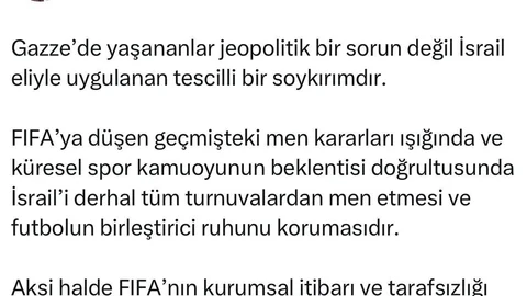 İzmir'de FIFA'ya Tepki Gösterildi