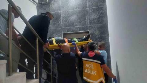 Karaman'da asansör arızası sonucu bir kişi yaralandı