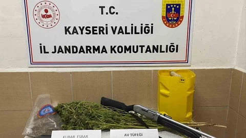 Kayseri'de Kubar Esrar Operasyonu