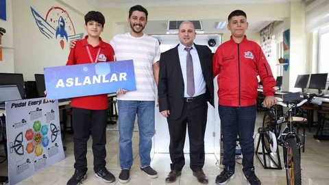 Gaziantep'te Elektrik Üreten Bisiklet Projesi
