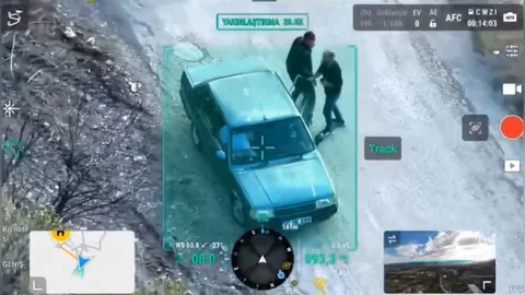 Tokat’ta jandarma denetiminde ilginç koltuk değişimi