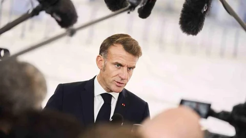Macron: "Gazze'de ateşkes ve rehinelerin serbest bırakılması mümkün"