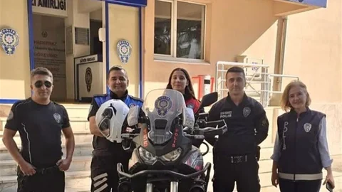 Bozüyük'te Elif'in polis olma hayali gerçek oldu