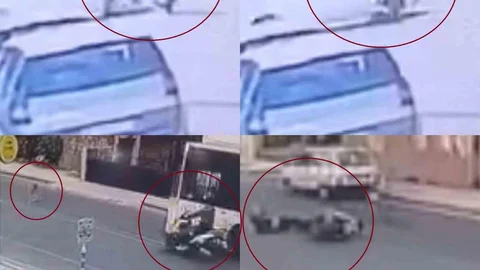 Mersin'de motosiklet kazası: köpeğiyle birlikte yaralandı