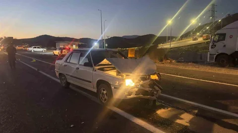 Adıyaman'da motosiklet kazası