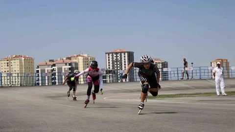 Karaman'da Tekerlekli Paten Şampiyonası