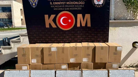 Afyonkarahisar'da sahte makaron operasyonu