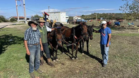 Bursa'da Barış İçin At Üzerinde 4 Bin 800 Kilometre