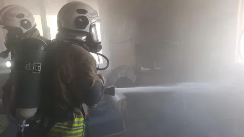 Hatay'da müstakil evde yangın çıktı