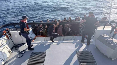 Muğla'da Düzensiz Göçmen Operasyonu