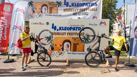 Kleopatra Bisiklet Festivali Başladı