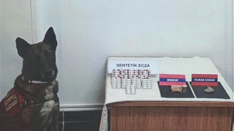 Bolu'da şüpheli araçta uyuşturucu ele geçirildi