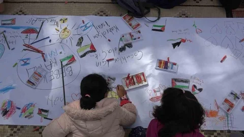 Kırklareli'nde Filistinli çocuklar için etkinlik düzenlendi