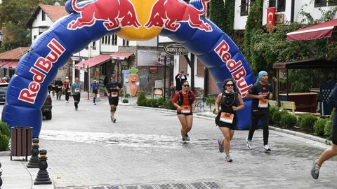 Beypazarı'nda Uluslararası Ultra Trail koşusunun ilk günü tamamlandı