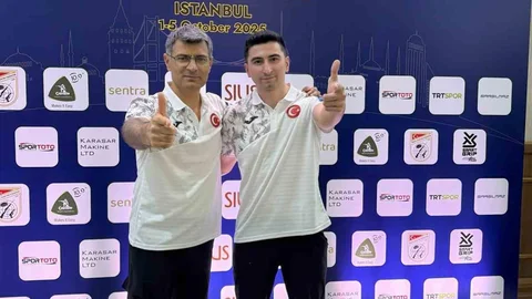 İstanbul'da düzenlenen Havalı Silahlar Avrupa Şampiyonlar Ligi'nde Türkiye, altın madalya kazandı