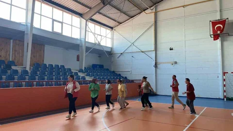 Düzce'de özel öğrencilere spor etkinliği