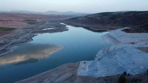 Yozgat'ta Baraj Seviyesi Düşüşte