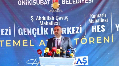 Onikişubat’ta 4 dev yatırımın temeli atıldı