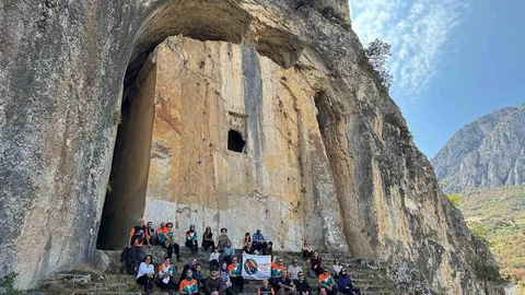 Çorum'da Kapılıkaya Kaya Mezarı'na İlgi Artıyor